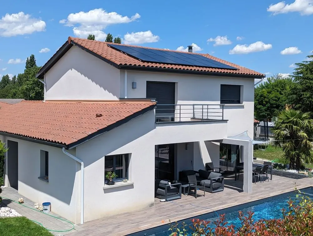 Installation photovoltaïque sur une maison familiale — 6 kWc